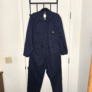 Dickies Navy Blue Coveralls Jumpsuit XL